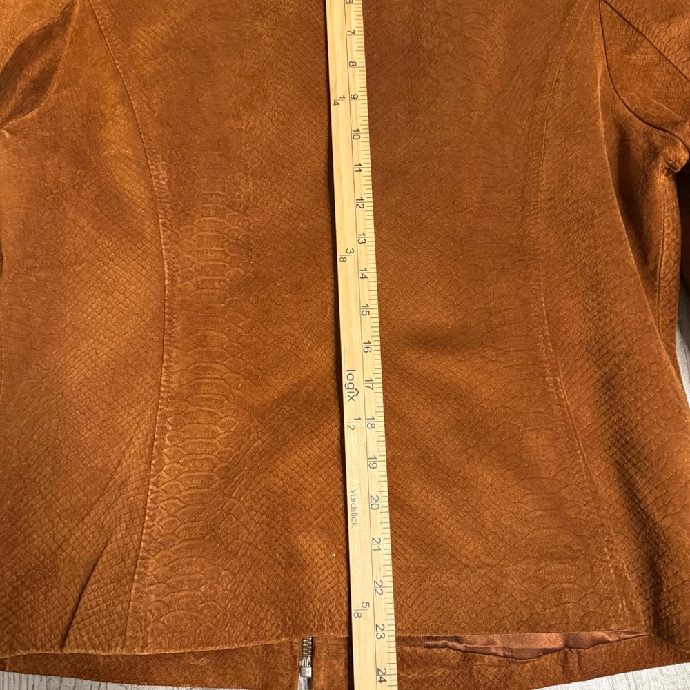 Bernardo Orange Leather Jacket - image 8